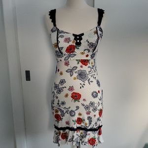NWT - Guess mini floral dress